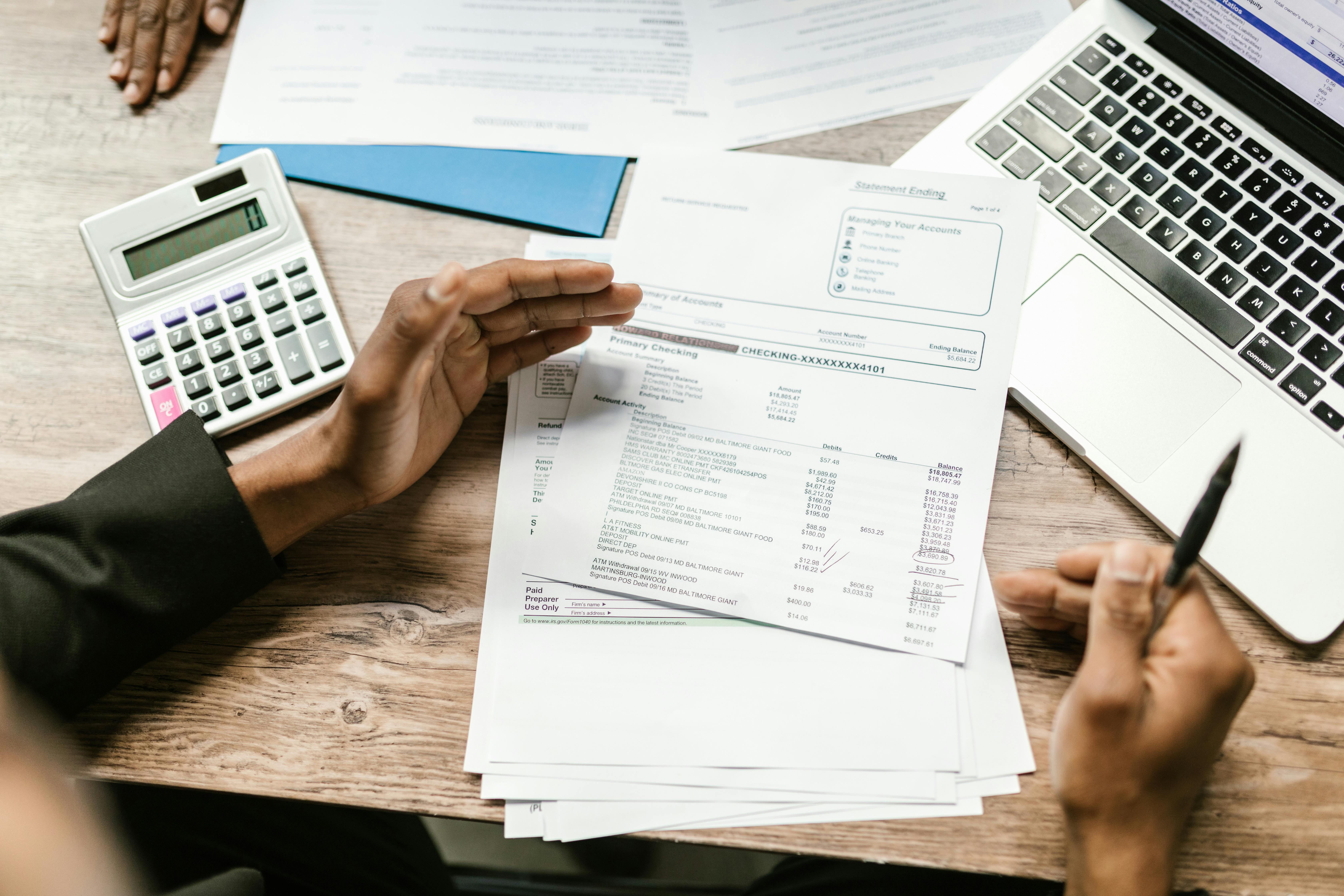 Image de gestion financière