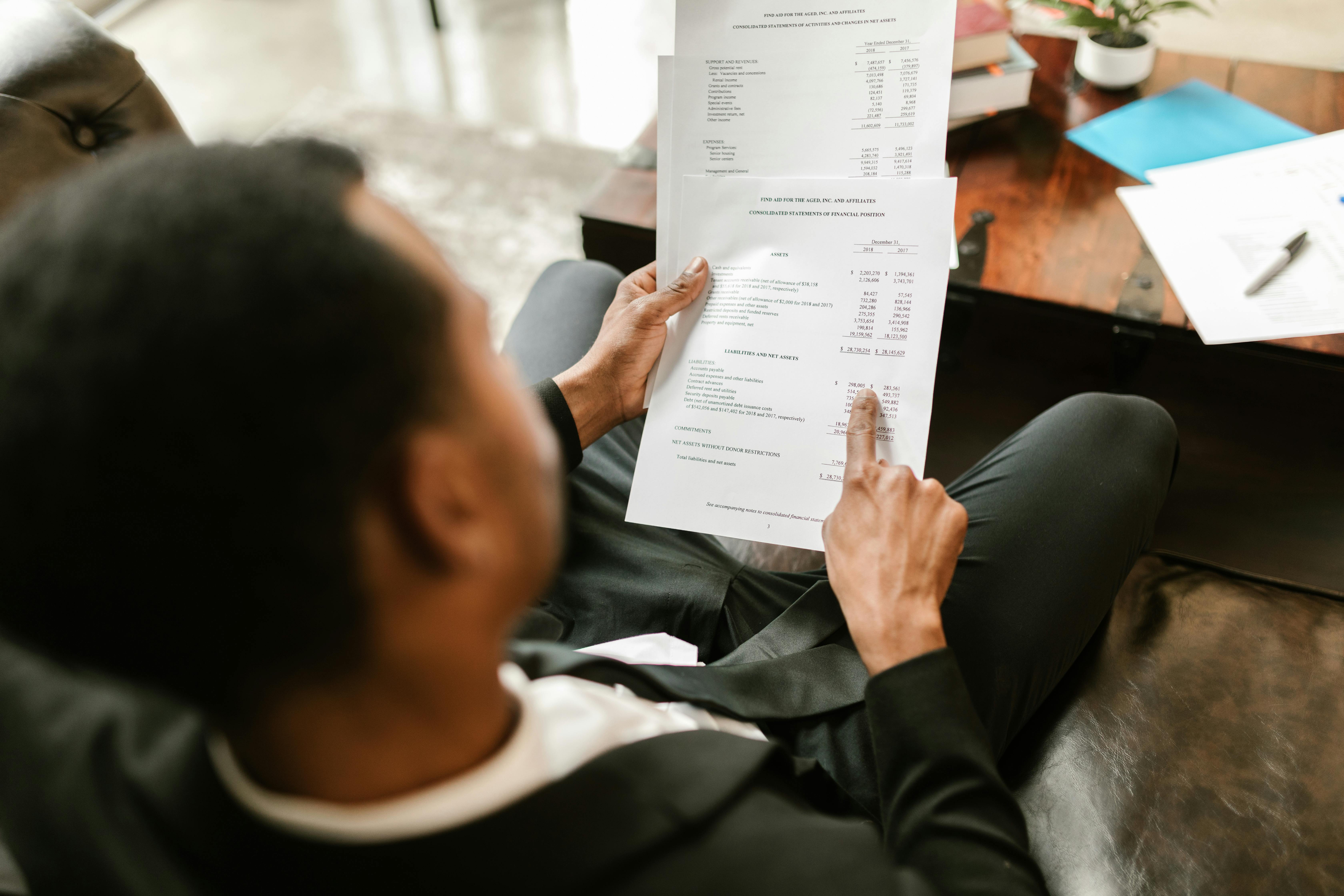 Image de gestion financière